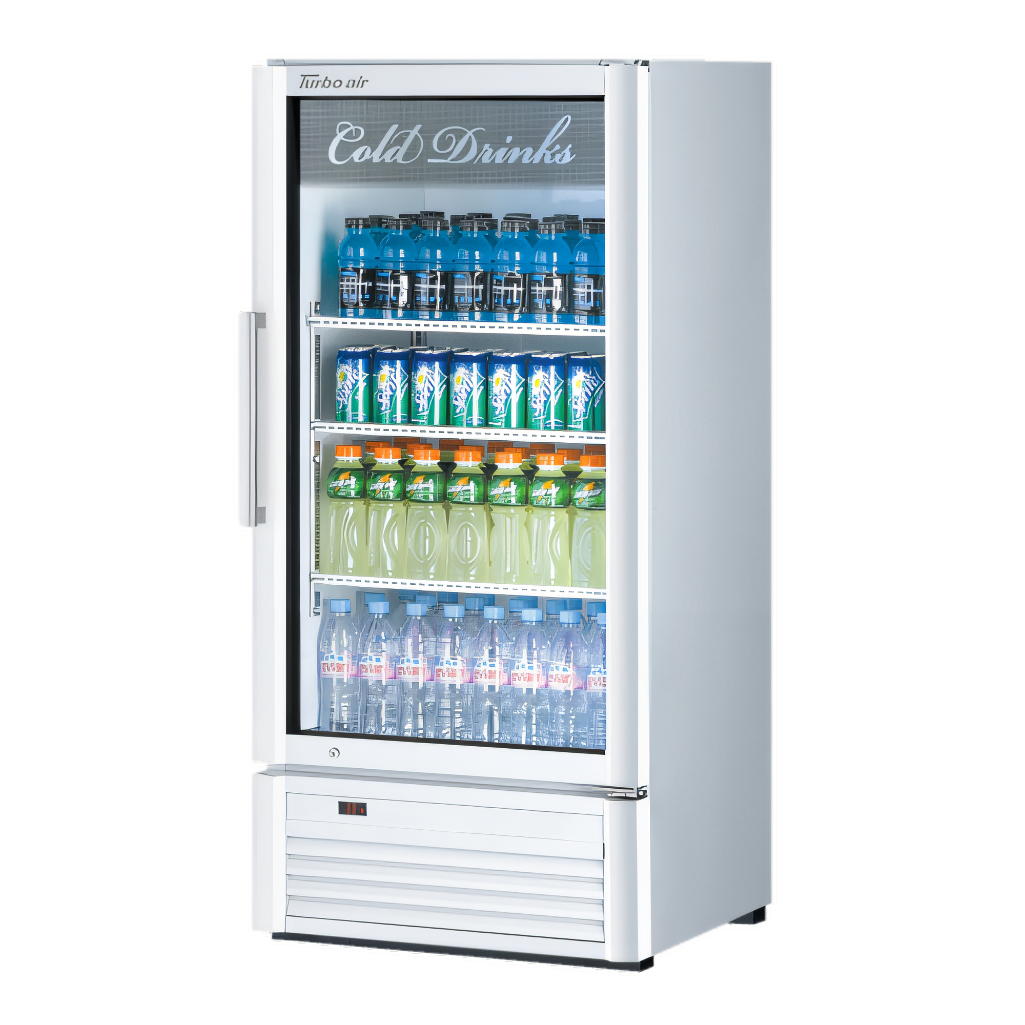 Turbo Air TGM-10SD-N6 Super Deluxe Glass Door Merchandisers - TGM-10SD-N6