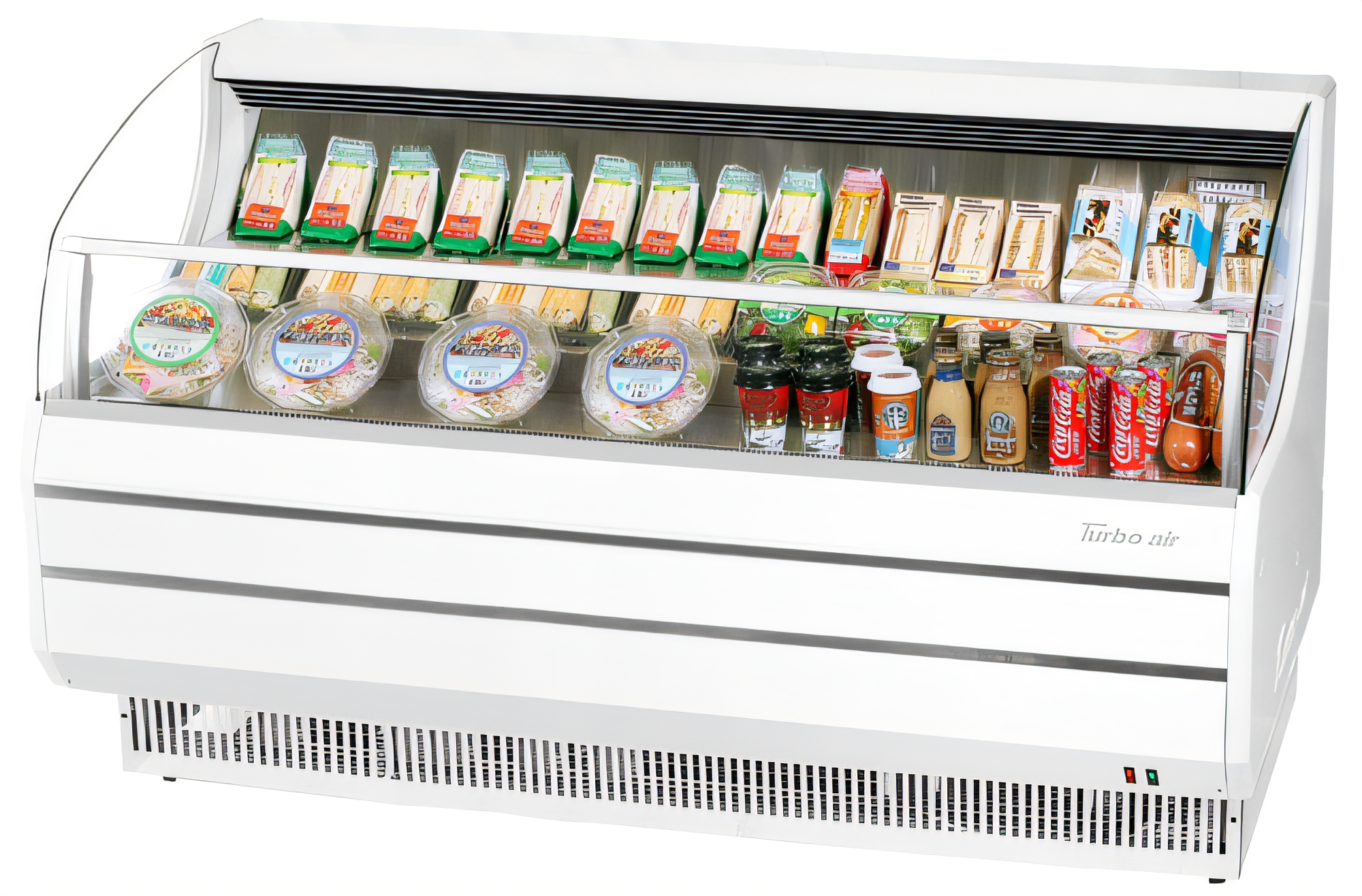 Turbo Air TOM-75SW(B)-N Open-Air Coolers - TOM-75SW(B)-N