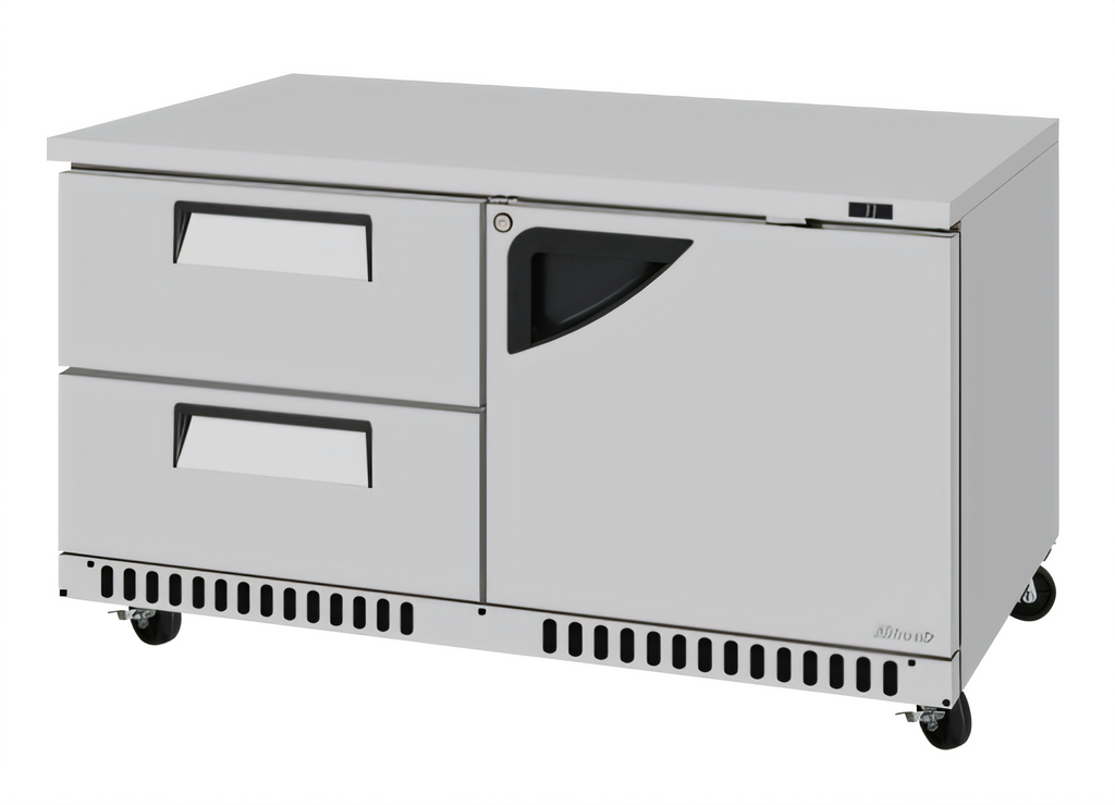 Turbo Air TUR-60SD-D2R(L)-FB-N Super Deluxe Reach-in Refrigerators
