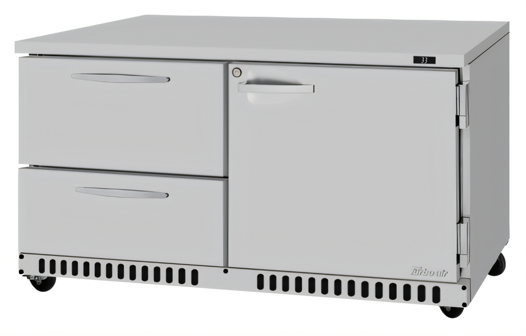 Turbo Air PUR-60-D2R(L)-FB-N PRO Reach-in Refrigerators - PUR-60-D2R(L)-FB-N