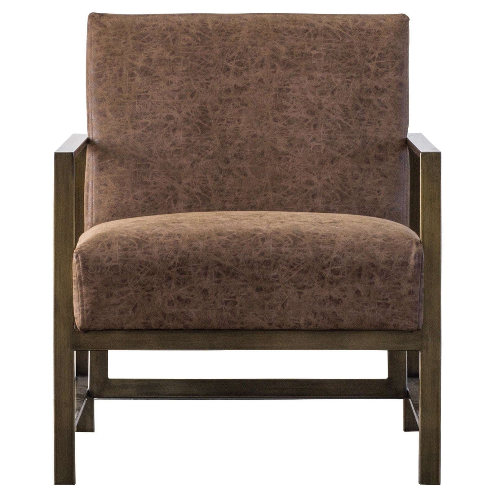 New Pacific Direct Francis PU Leather Arm Chair -  3900031-NCE