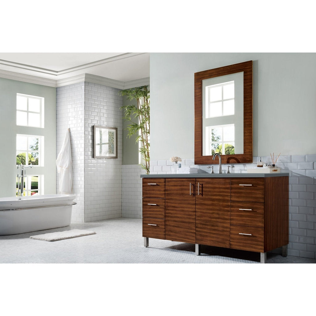 James Martin Vanities Metropolitan 60" Single Vanity -  850-V60S-SOK-3CAR