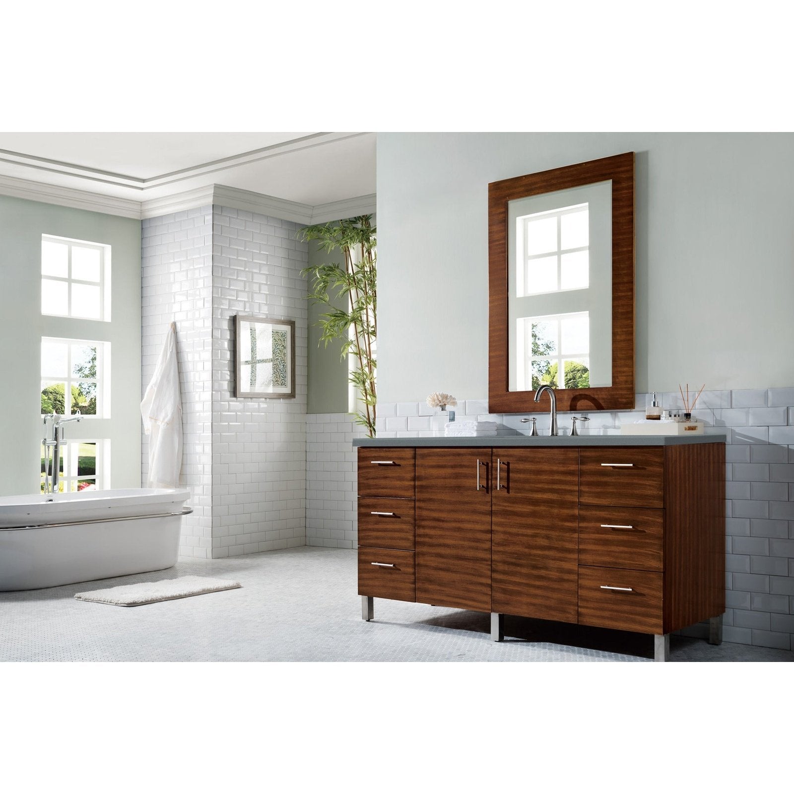 James Martin Vanities Metropolitan 60" Single Vanity -  850-V60S-SOK-3CAR
