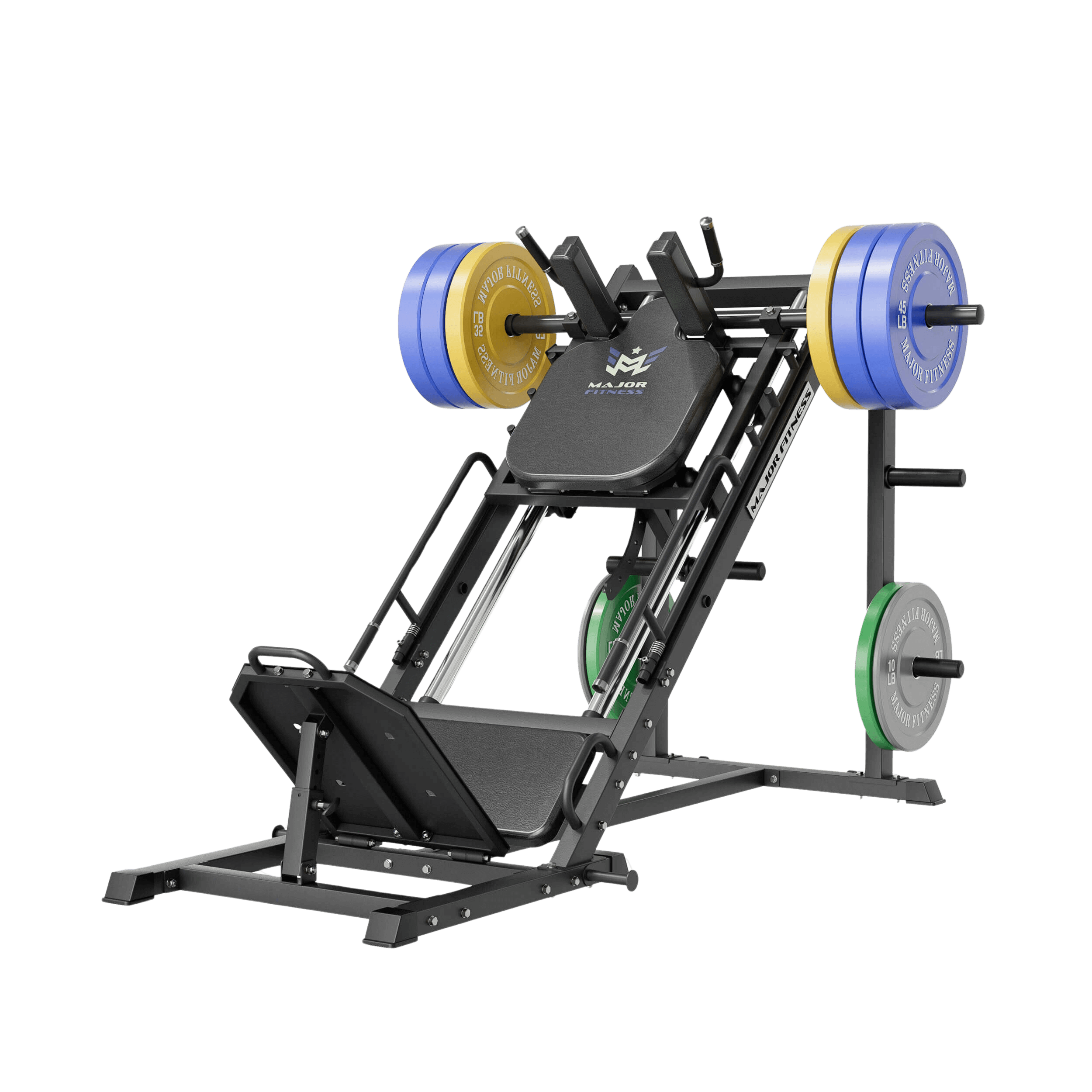Major Fitness Leg Press Hack Squat Machine AH1 - LPHSMBL