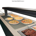 Hatco GRSBF‐42‐S 43.5" Glo-Ray Built-In Rectangular Heated Shelf with Flush Top - 120V/1100W