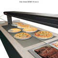 Hatco 49.5" Glo-Ray Built-In Rectangular Aluminum Heated Shelf with Flush Top - 120V/1,000W - GRSBF-48-I