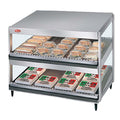 Hatco GRSDS-30D 30" Dual-Shelf Glo-Ray Slant Merchandising Warmer - 120V/1530W