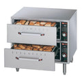 Hatco HDW-2 29.5" Freestanding 2 Narrow Drawer Warmer with Thermostatic Control - 120V, 1 Phase - HDW-2