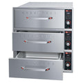 Hatco HDW-3B 28" Built-In 3-Drawer Warmer - 120V, 1 Phase - HDW-3B