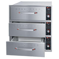 Hatco HDW-3BN 19" Built-In 3 Narrow Drawer Warmer - 120V, 1 Phase - HDW-3BN