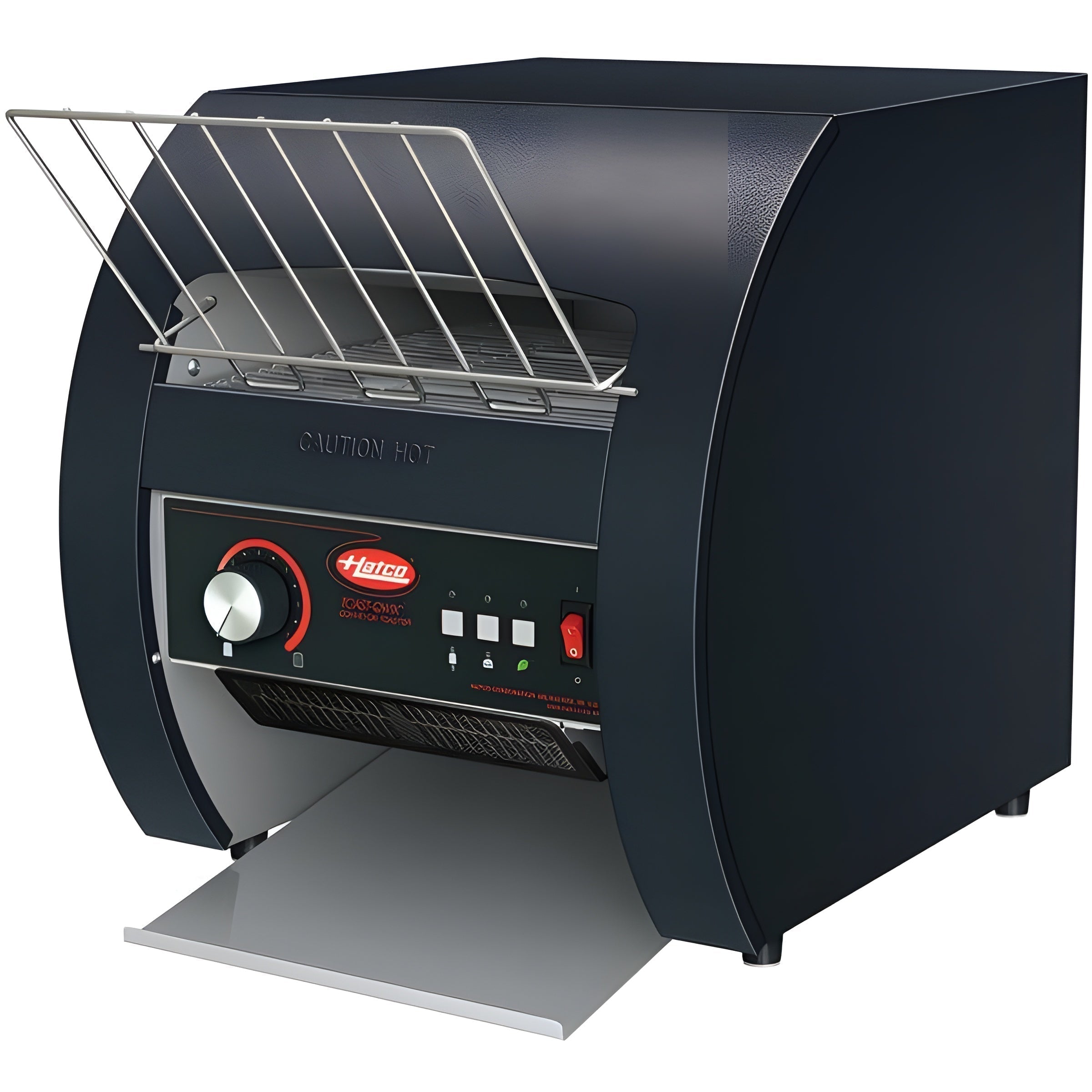 Hatco TQ3-10 10.39" Toast-Qwik Electric Conveyor Toaster with 2" Opening - 250 Slices Per Hour, 120V - TQ3-10