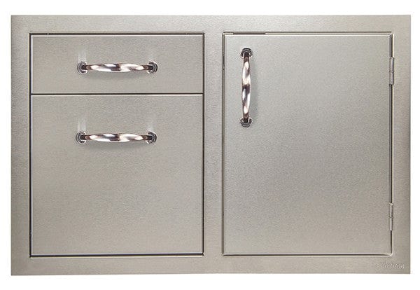 Haven 96" Artisan Outdoor Kitchen Island  w/ 17" Door - HART96DOOR