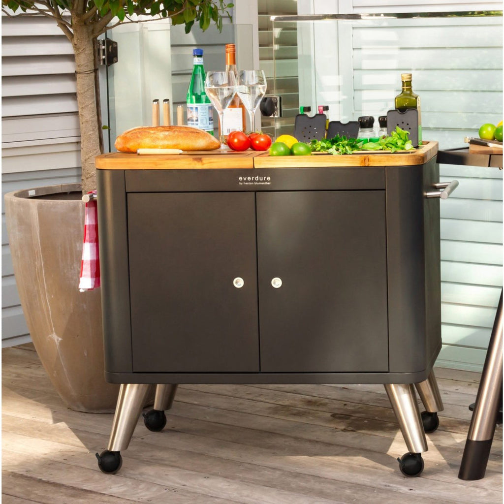 Everdure By Heston Blumenthal Indoor/Outdoor 40-Inch Mobile Prep Kitchen  - PKB