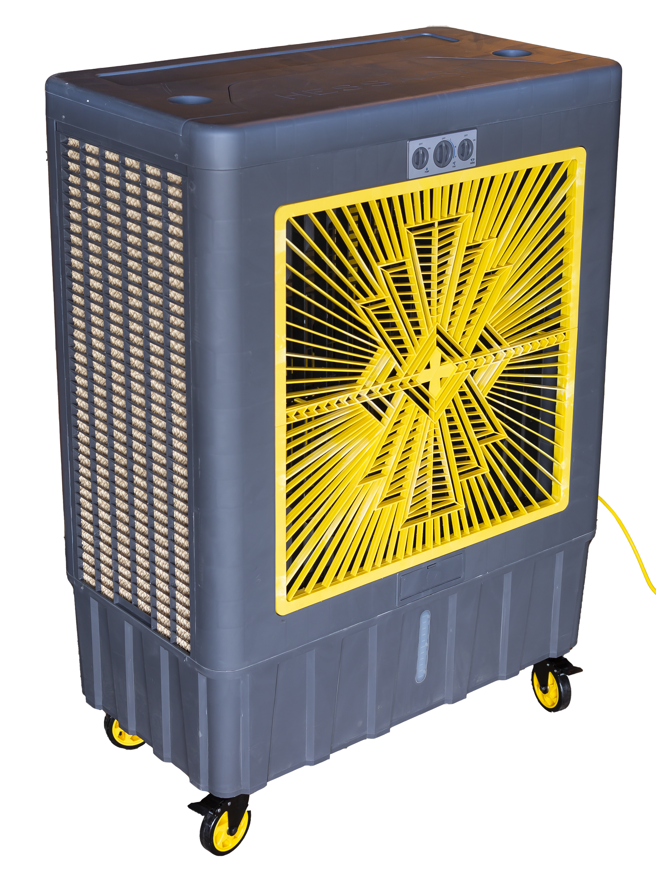 Hessaire M350 11,000 CFM 3-Speed Portable Evaporative Cooler - he13155