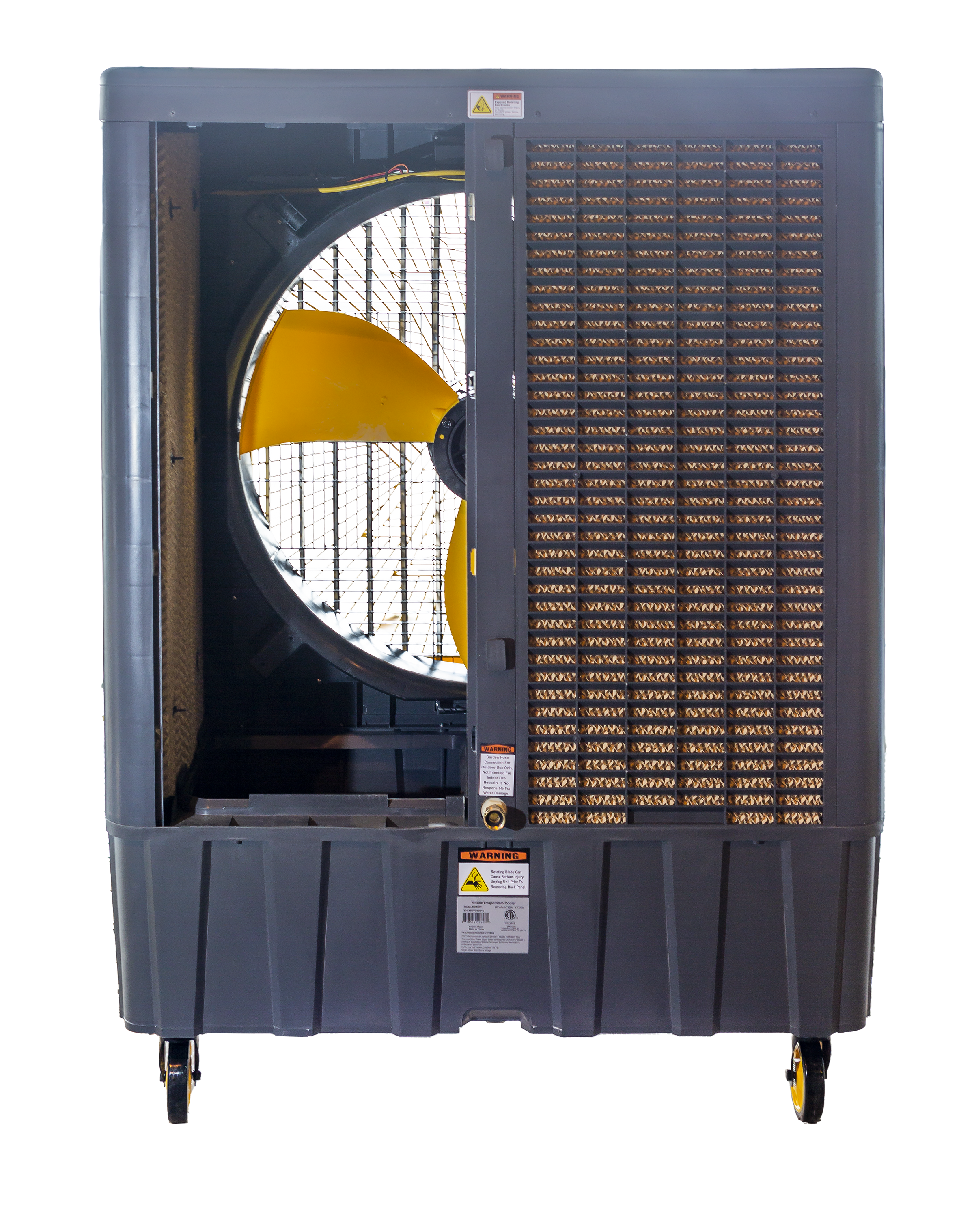 Hessaire M350 11,000 CFM 3-Speed Portable Evaporative Cooler - he13155