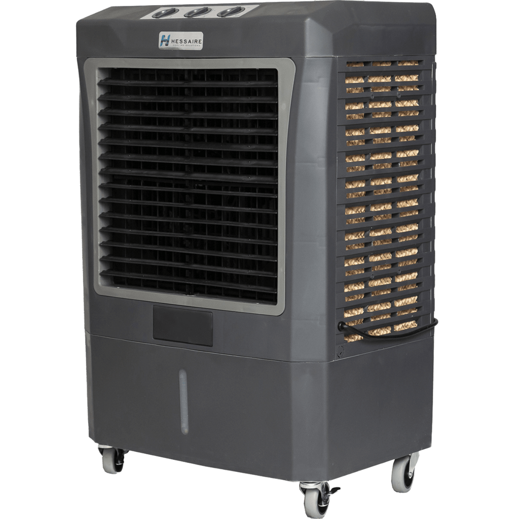 Hessaire MC37V 3,100 CFM Portable Evaporative Cooler - Dark Gray - he7504