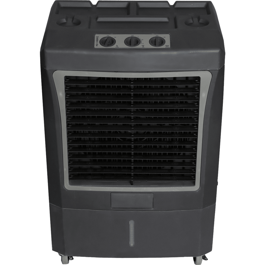 Hessaire Refurbished MC37V-R 3,100 CFM Portable Evaporative Cooler - Dark Gray - he16794