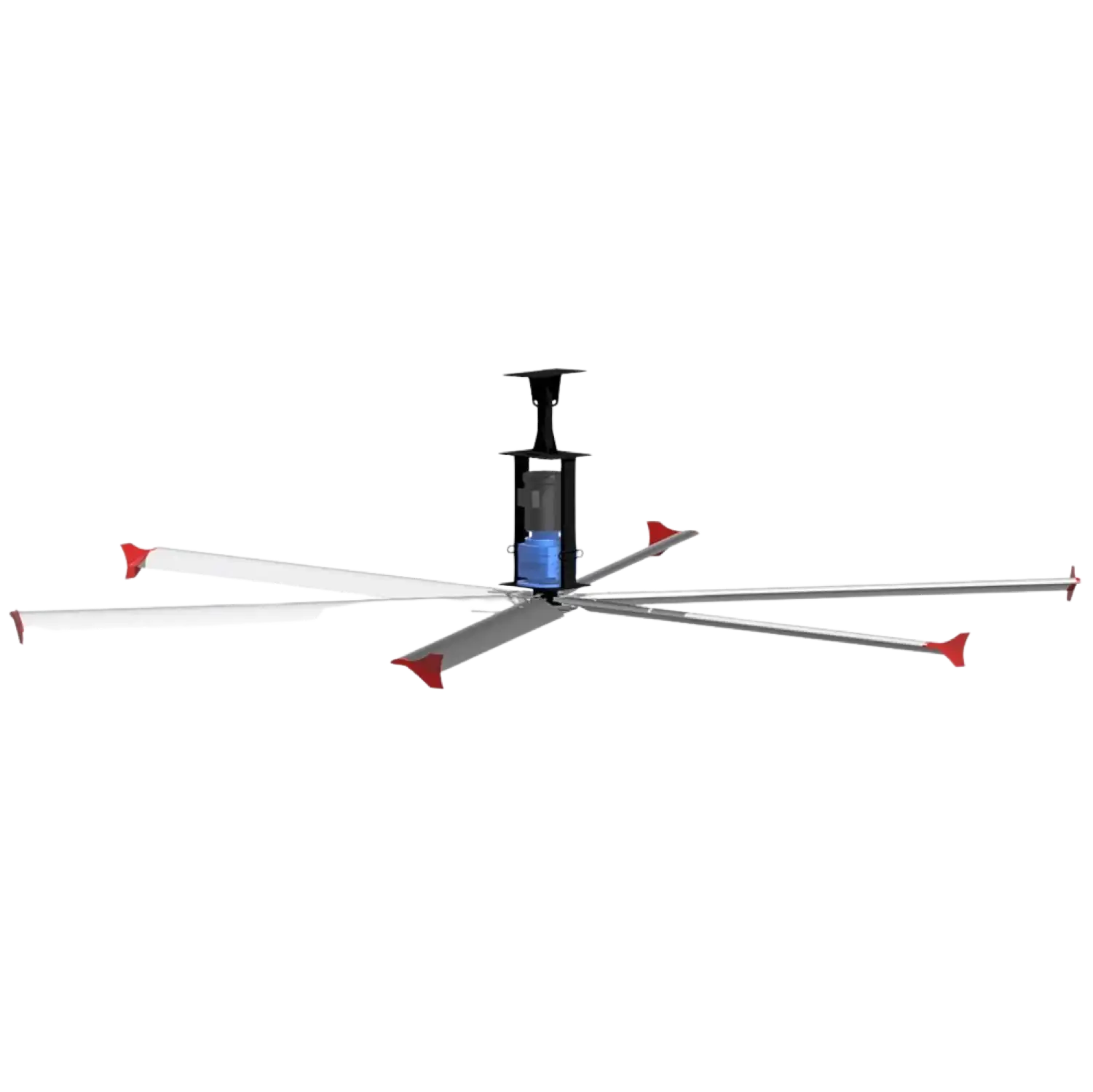 Canarm Hexa-Lite HVLS 18 Foot Blade Industrial Fan New - 6L18-115-1