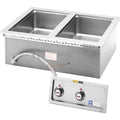 APW Wyott HFW-2 Electric Drop-In Hot Food Well Unit - AWHFW2