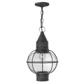 Hinkley Aged Zinc Outdoor Cape Cod Hanging Light - 2202DZ