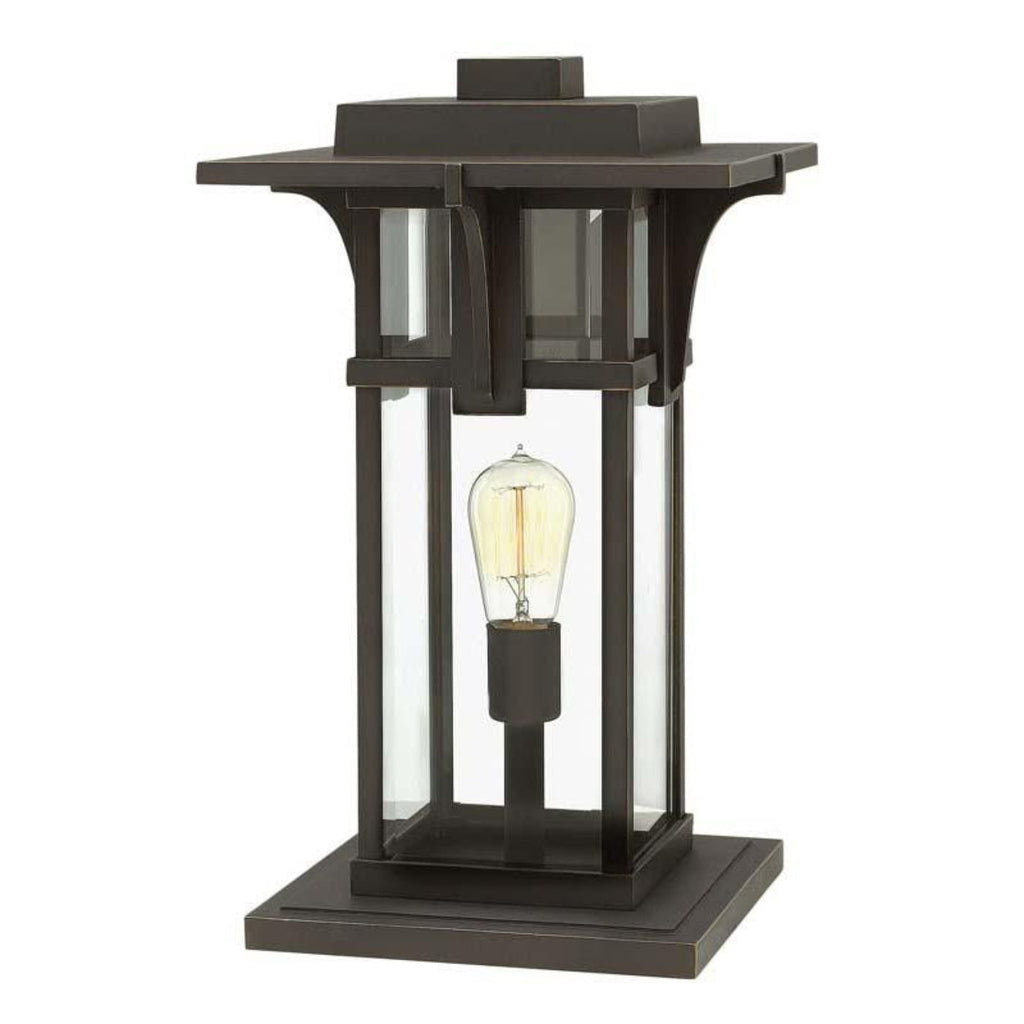 Hinkley 2327OZ Outdoor Manhattan Oil Rubbed Bronze Pier Mount Light - 2327OZ