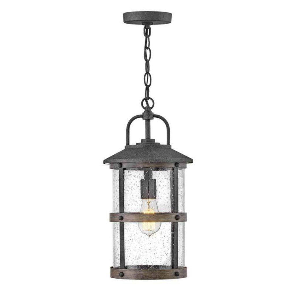 Hinkley Outdoor Lakehouse Aged Zinc Hanging Light - 2682DZ