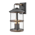 Hinkley Outdoor Lakehouse Aged Zinc Wall Light - 2685DZ