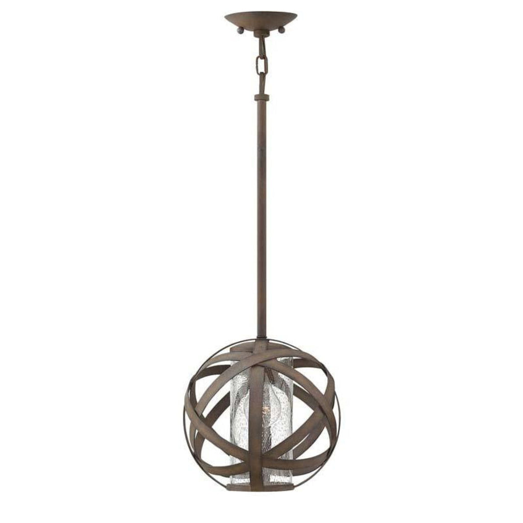 Hinkley Outdoor Carson Vintage Iron Hanging Light - 29707VI