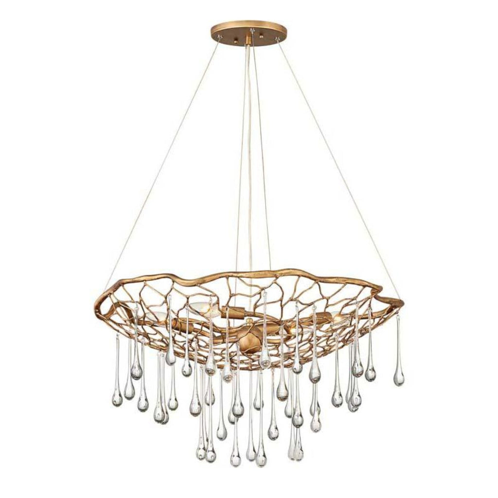 Hinkley Chandelier Laguna Burnished Gold - 45304BNG