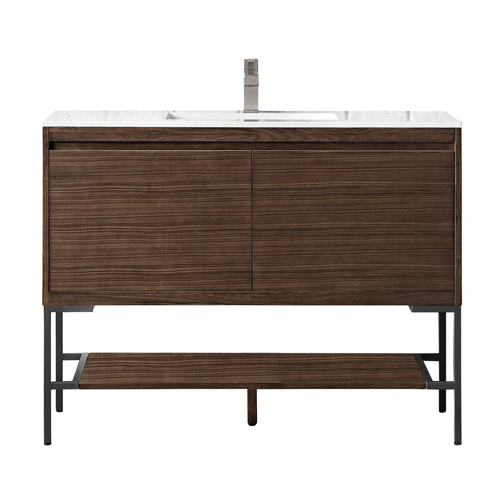 James Martin Vanities Milan 47.3" Single Vanity Cabinet - 801V47.3GWRGDCHB