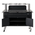 Everdure By Heston Blumenthal 54-Inch Charcoal Grill With Rotisserie & Electronic Ignition - HBCE2BBUS