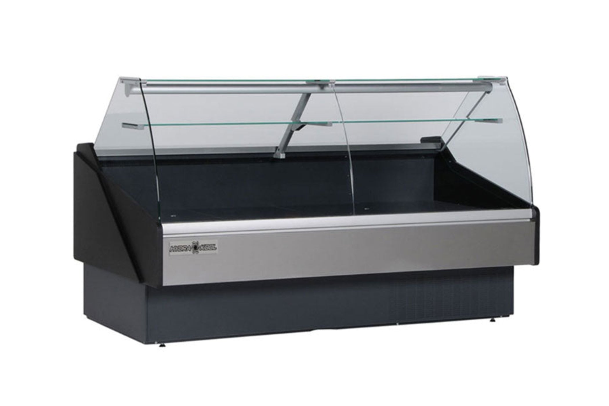 Hydra-Kool  | 60" Wide Self Contained Curved Glass Packaged Meat Deli Display Case - KPM-CG-60-S