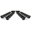 Supercloset 24-Site Bubble Flow Buckets Hydroponic Grow System - Gsi-Bfb24