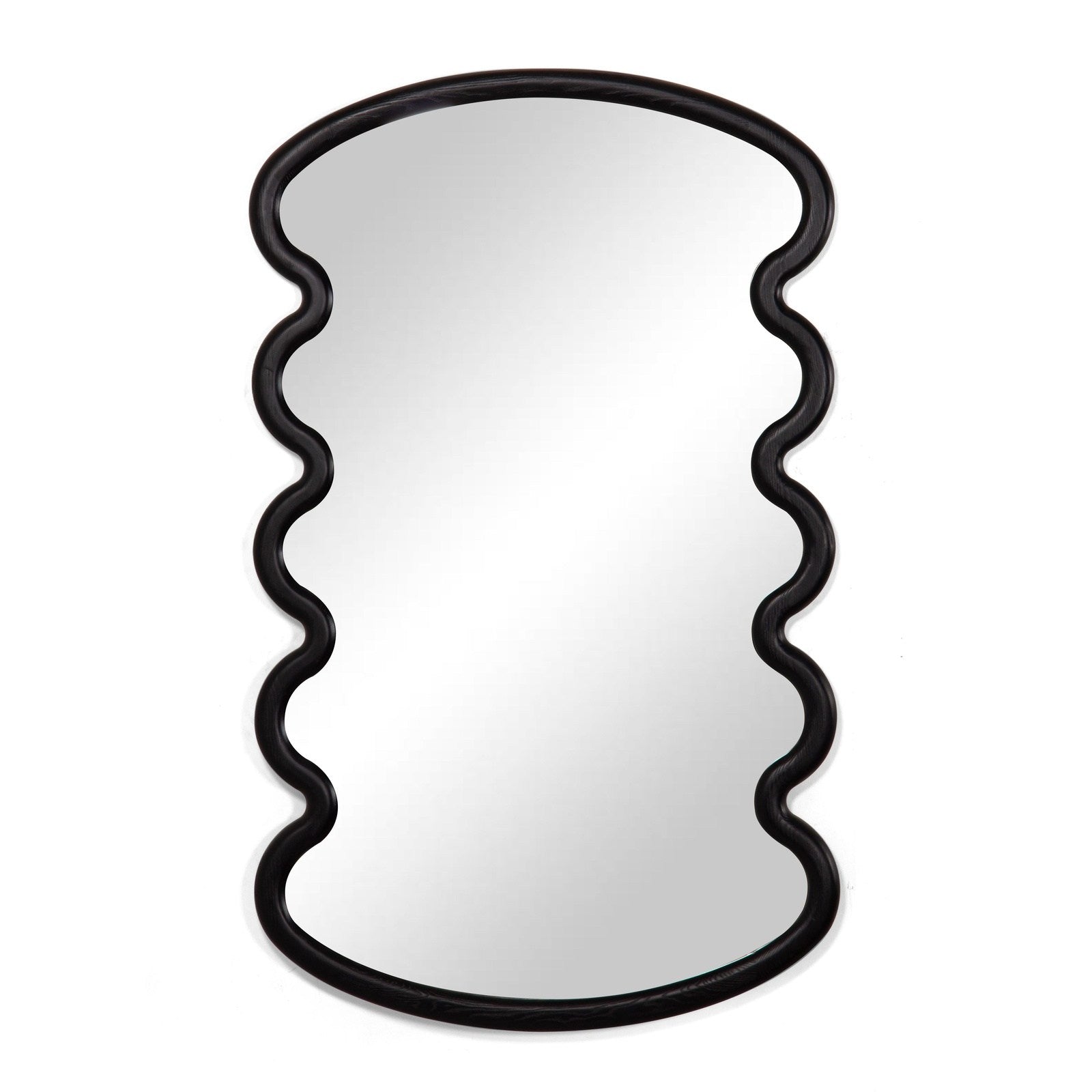 Union Home Swirl Large Mirror - Charcoal  - BDM00182