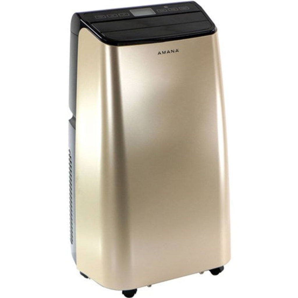 Amana - 10, 000 BTU Portable AC - Black/Gold  -  AMAP101AD-2