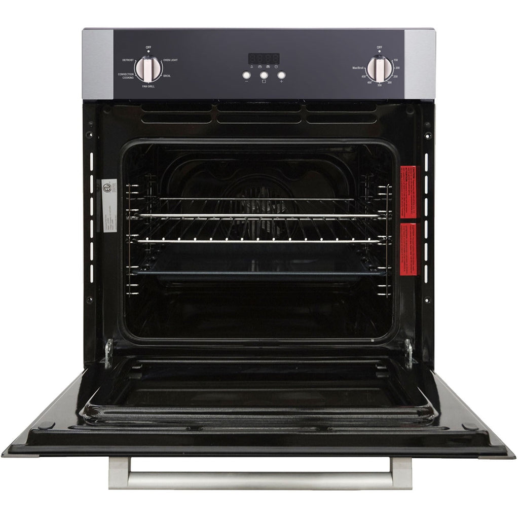 Magic Chef - 24 inch Built In Wall Oven, Fan Convection | MCSWOE24S
