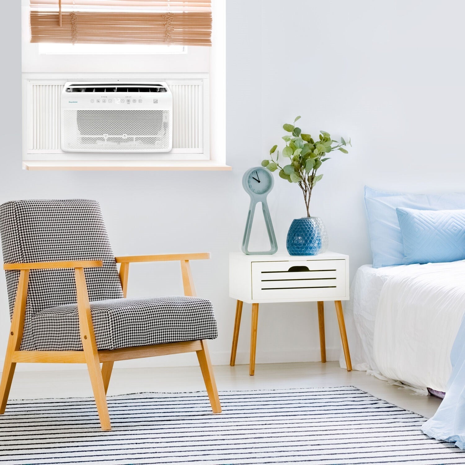 Keystone - 10,000 Window AC, 115V, Inverter, Energy StarWindow A/C - KSTAW10INV