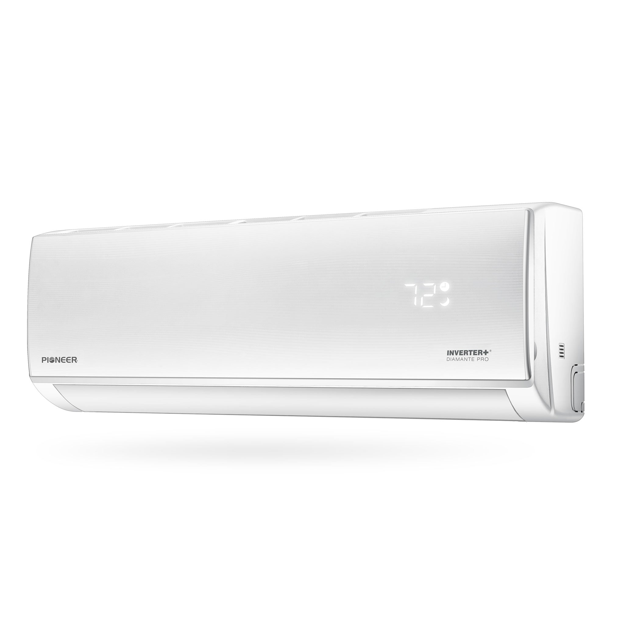 Pioneer Diamante Pro 9,000 BTU 20 SEER2 230V High-Wall Ductless Energy-Star Mini-Split Air Conditioner Inverter Heat Pump with 16 Ft. Kit - WYT009GLSI20RL