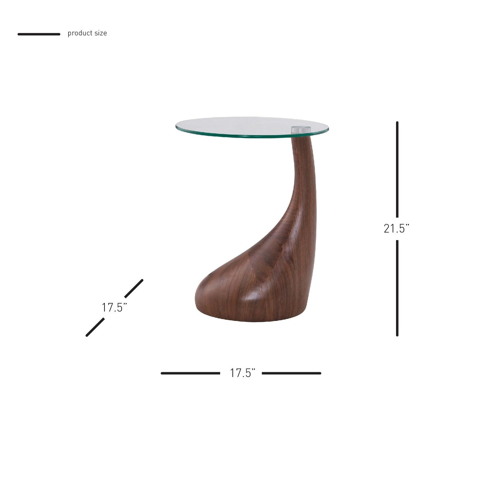 New Pacific Direct Florian End Table -  6300050