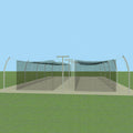 Jaypro Batting Tunnel Frame - Professional Outdoor 55' - Tandem - PROTF-55T