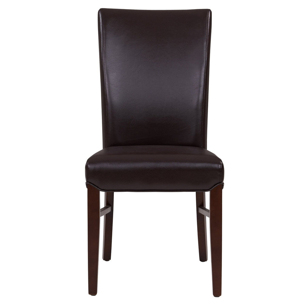 New Pacific Direct Milton Bonded Leather Dining Chair, (Set of 2)  - 268239B-206