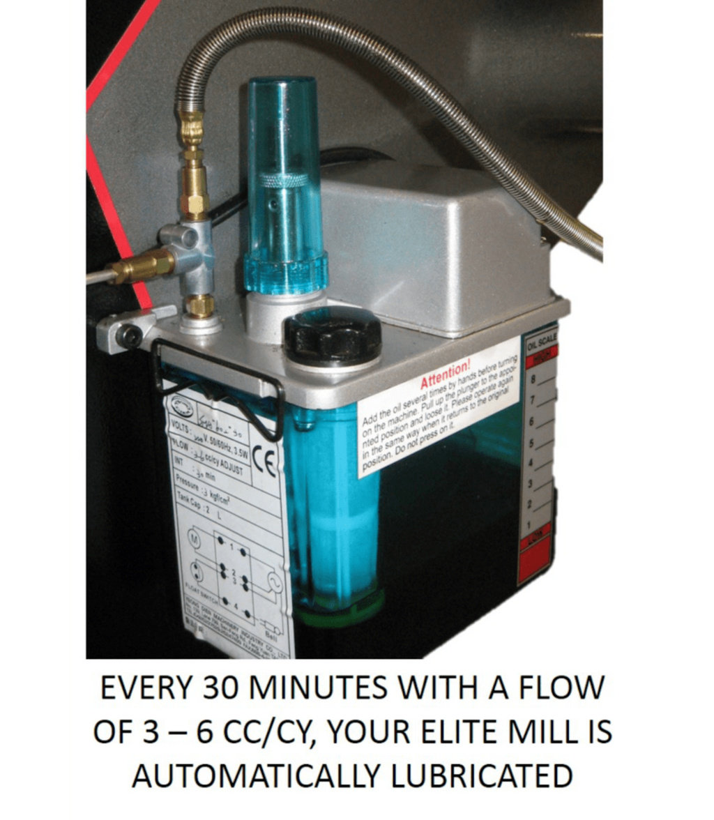 JET Elite ETM-949 Mill with X-Axis JET Powerfeed - JT9-894100