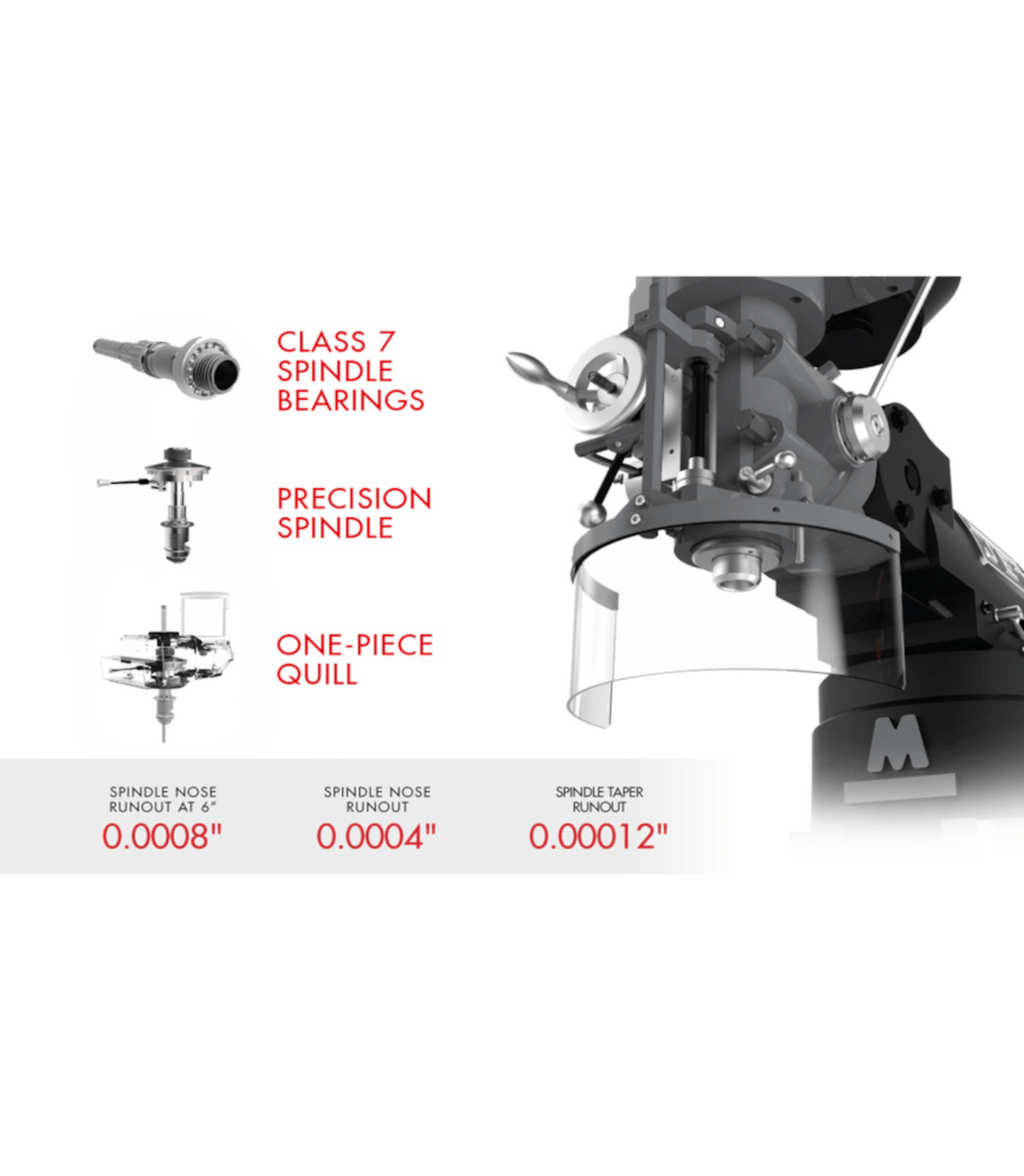 JET Elite ETM-949 Mill with 3-Axis Newall DP700 (Knee) DRO - JT9-894165