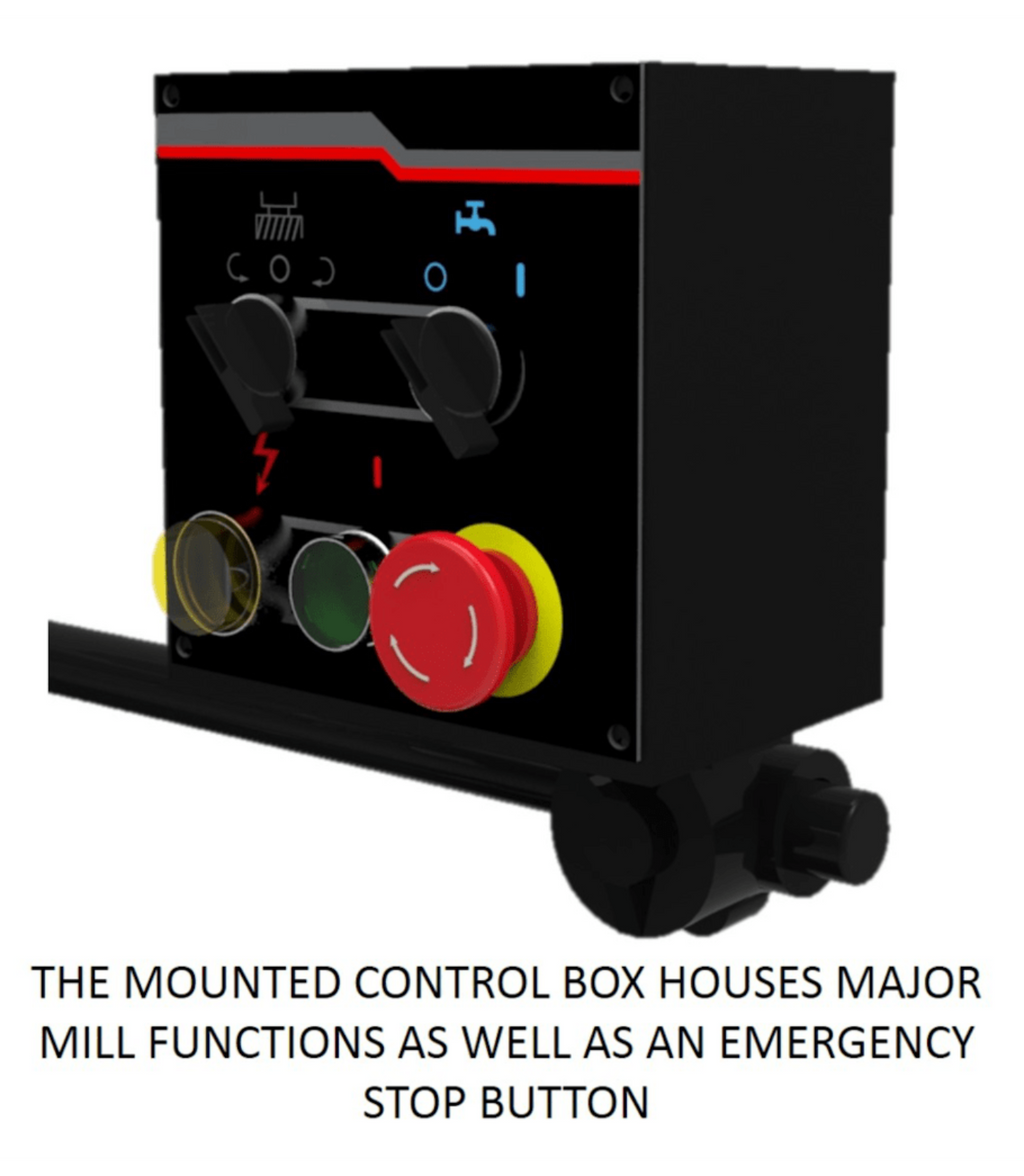 JET Elite ETM-949 Mill with 3-Axis ACU-RITE 303 (Quill) DRO and X-Axis JET Powerfeed - JT9-894138