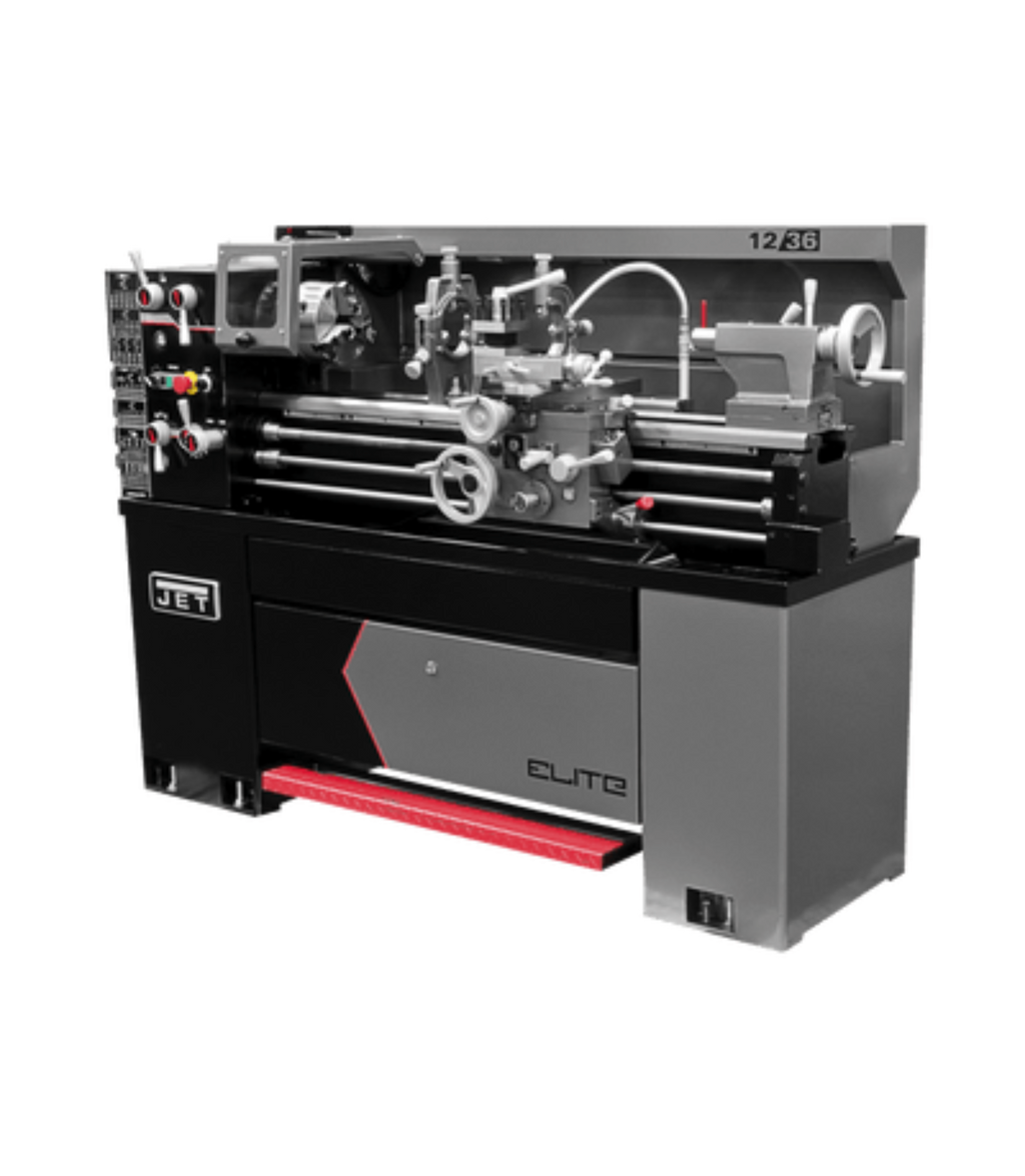 JET Elite Lathe E-1236VS with Taper Attachment - JT9-892300