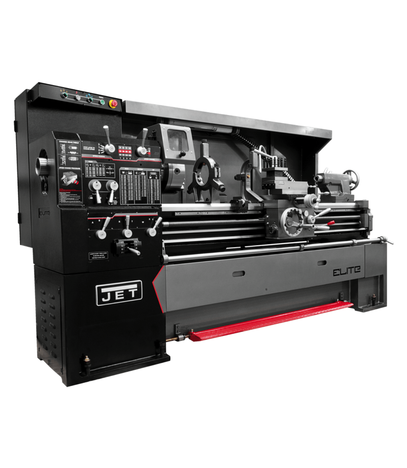 JET Elite Lathe EGH-1740 with Newall DP700 DRO with Collet Closer - JT9-892513