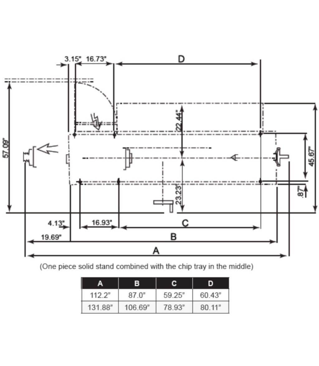 JET Elite Lathe EGH-1740 with ACU-RITE 203 DRO with Taper Attachment and Collet Closer - JT9-892506