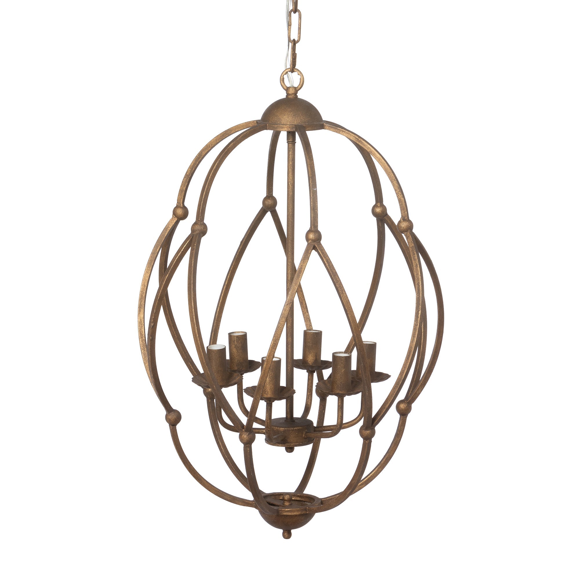 Park Hill Collection Raleigh Bronze Chandelier - Elegant Artisan-Designed Lighting Fixture for Modern and Traditional Spaces - ELH26164