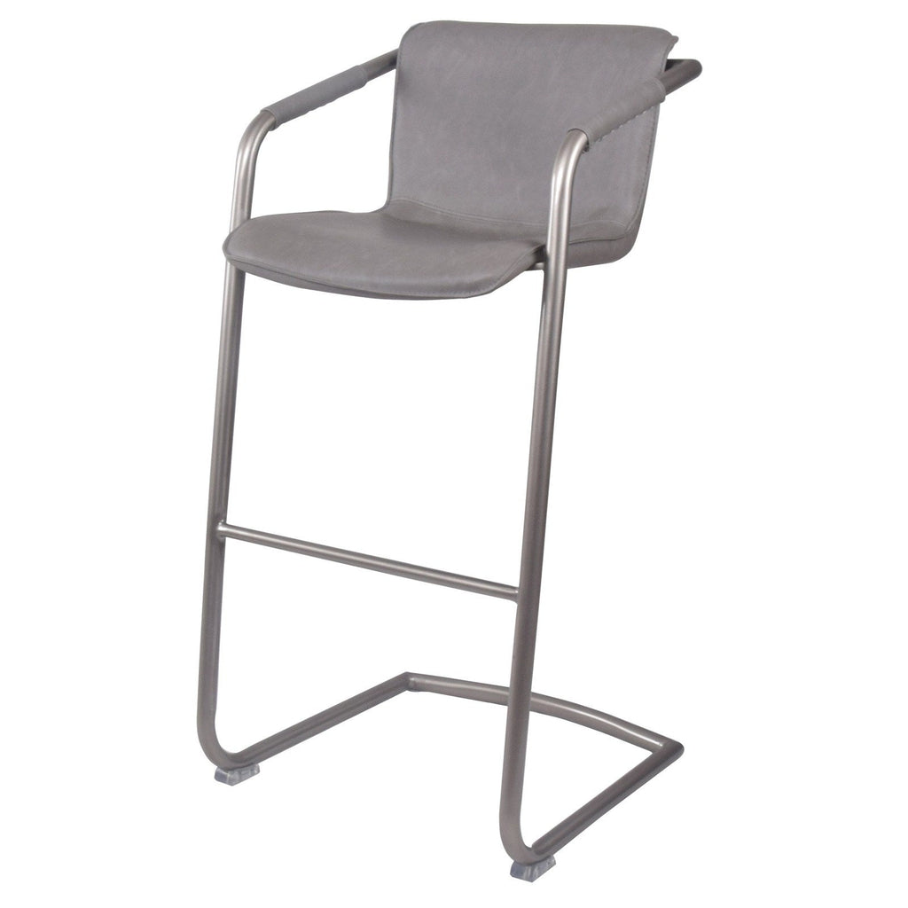 New Pacific Direct Indy PU Leather Bar Stool, (Set of 2)  -1060003-216