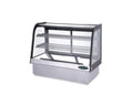 Kool-It  48" Wide Stainless Steel Curved Glass Display Case - KCD-48